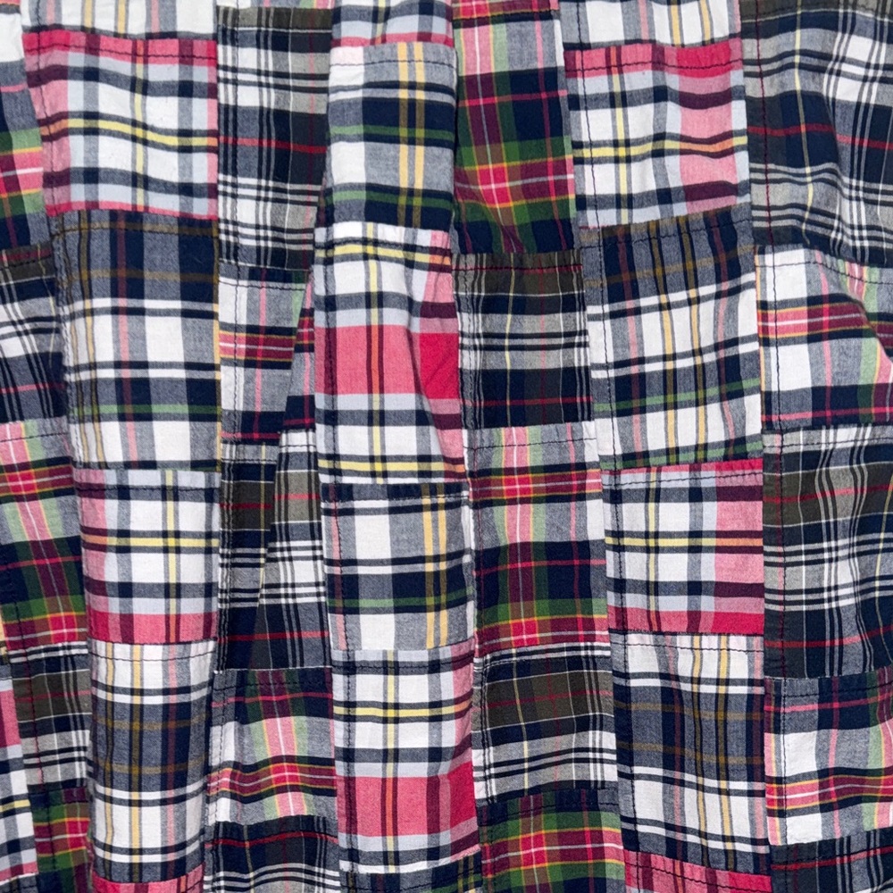 Polo Men's patchwork Plaid Button-Down Shirt - Picture 4 of 5